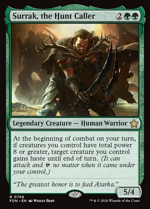 Surrak, the Hunt Caller (fdn-768)
