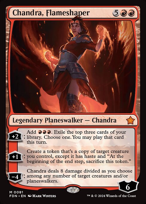 Chandra, Flameshaper (fdn-81)