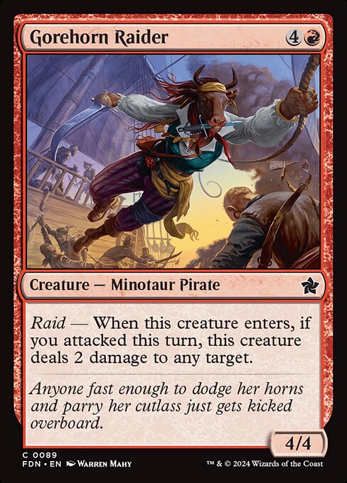 Gorehorn Raider (fdn-89)