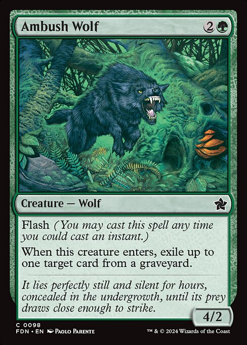 Ambush Wolf (fdn-98)