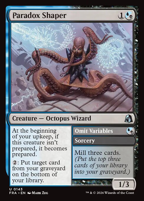 Paradox Shaper // Omit Variables (fra-143)