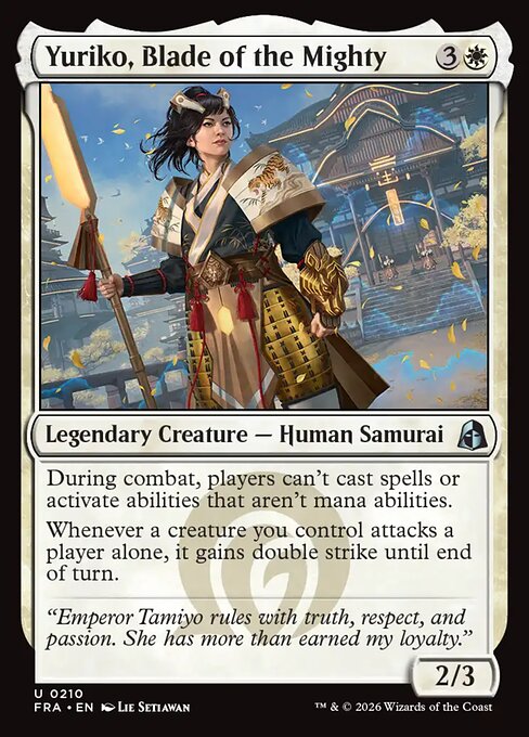 Yuriko, Blade of the Mighty (fra-210)