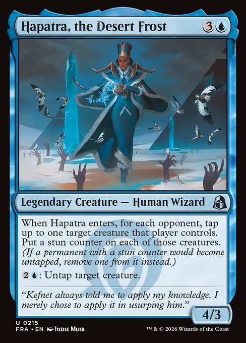 Hapatra, the Desert Frost (fra-215)