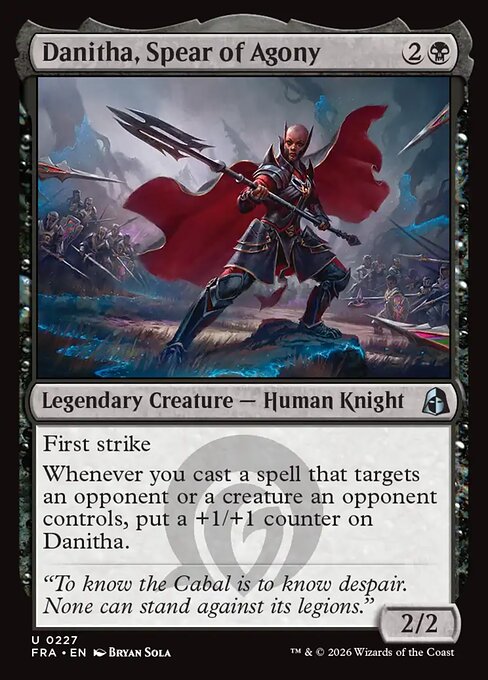 Danitha, Spear of Agony (fra-227)