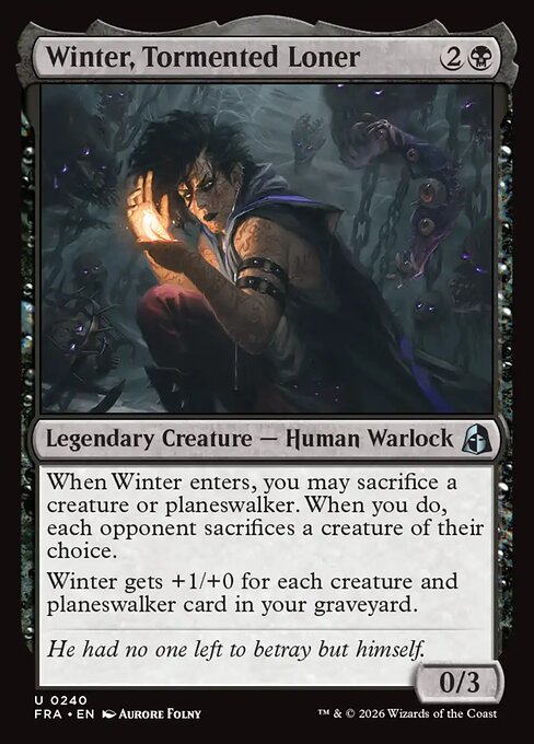 Winter, Tormented Loner (fra-240)