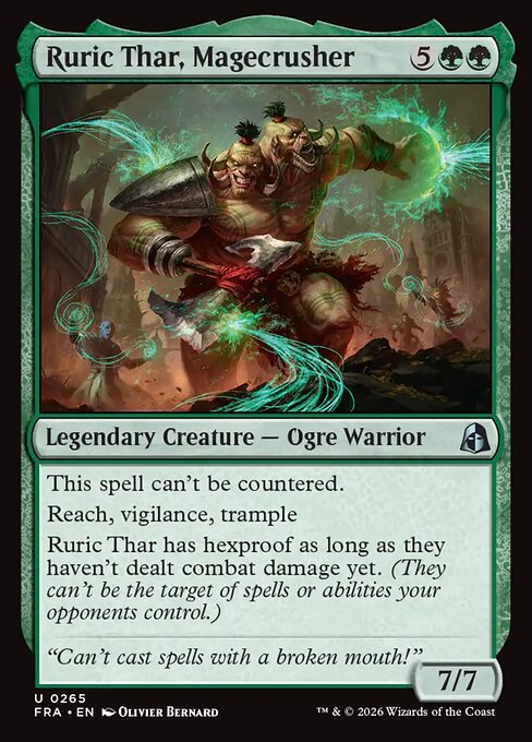 Ruric Thar, Magecrusher (fra-265)