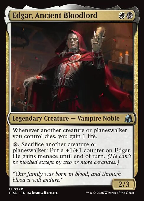 Edgar, Ancient Bloodlord (fra-270)