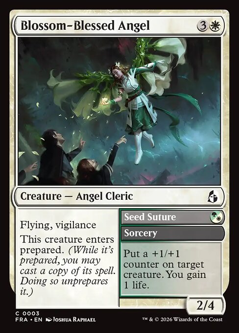 Blossom-Blessed Angel // Seed Suture (fra-3)