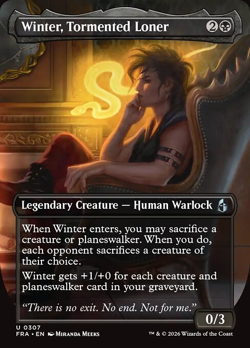 Winter, Tormented Loner (fra-307)
