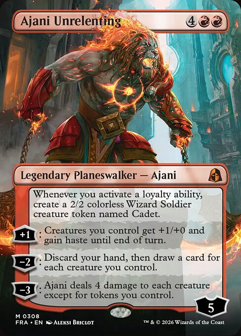 Ajani Unrelenting (fra-308)