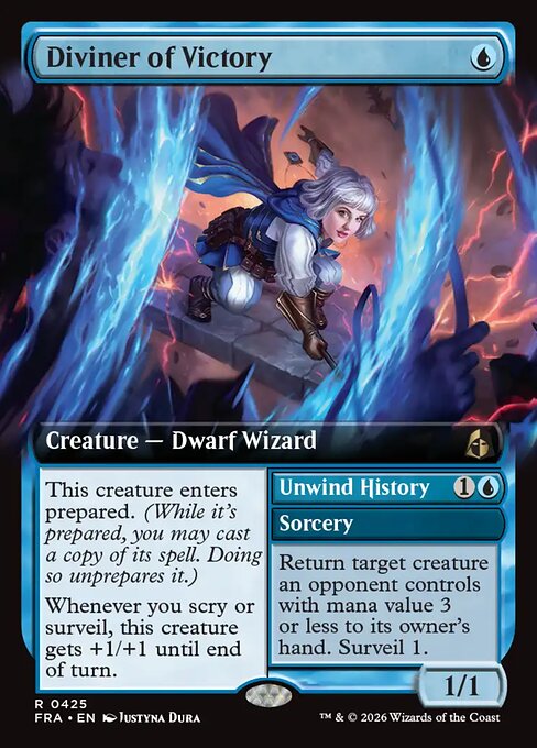 Diviner of Victory // Unwind History (fra-425)