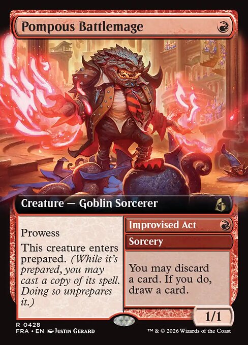 Pompous Battlemage // Improvised Act (fra-428)