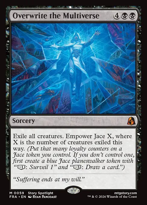 Overwrite the Multiverse (fra-59)