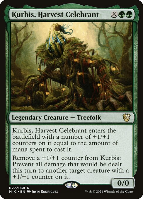 Kurbis, Harvest Celebrant card art (mic-27), Magic: The Gathering MIC