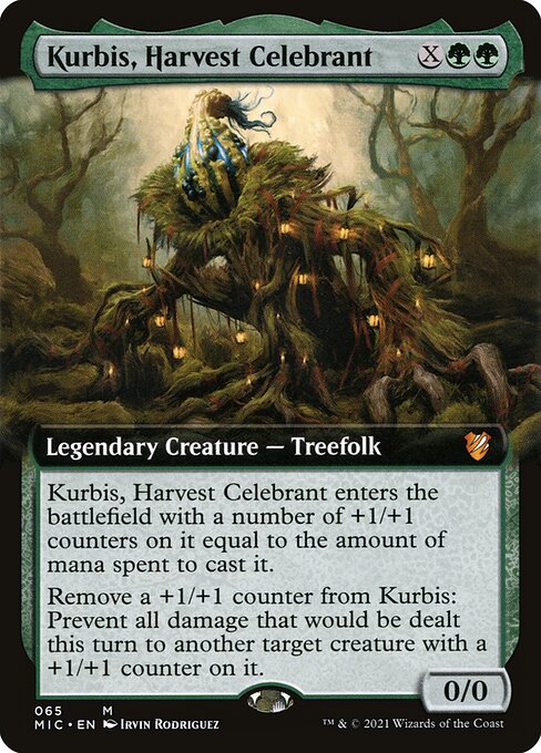 Kurbis, Harvest Celebrant card art (mic-65), Magic: The Gathering MIC