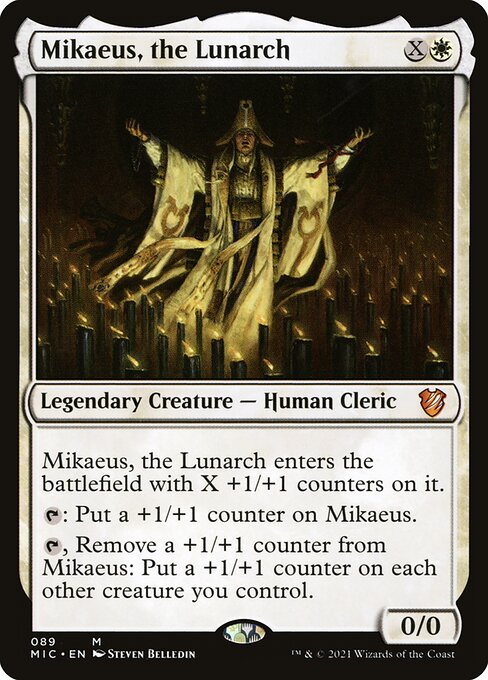 Mikaeus, the Lunarch card art (mic-89), Magic: The Gathering MIC