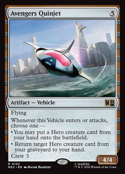 Avengers Quinjet (msc-102)