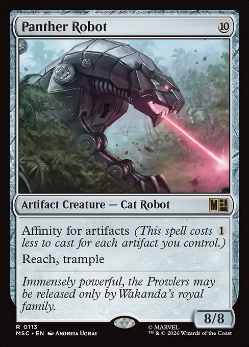 Panther Robot (msc-113)