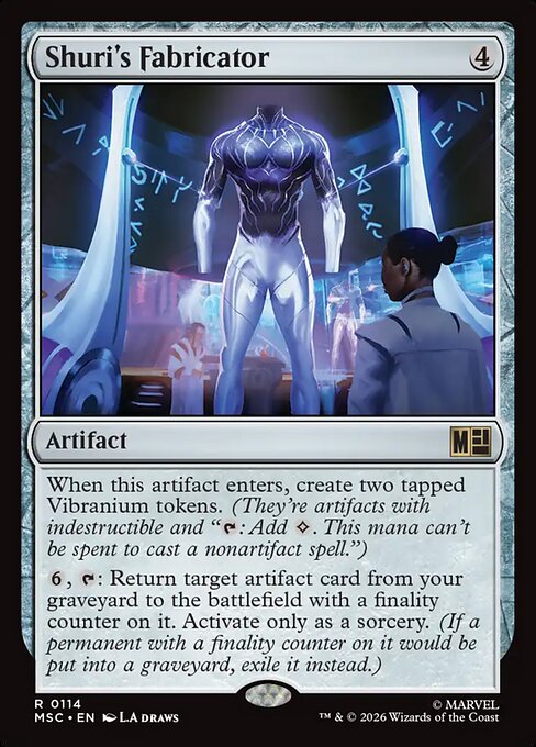 Shuri's Fabricator (msc-114)
