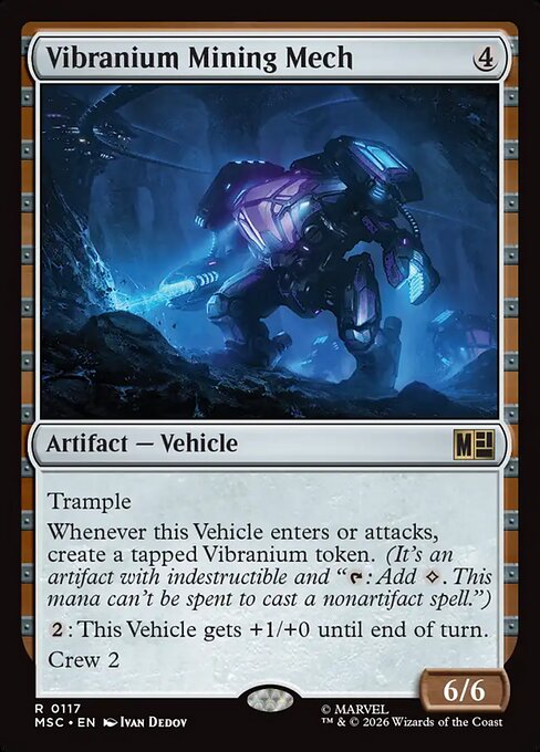 Vibranium Mining Mech (msc-117)