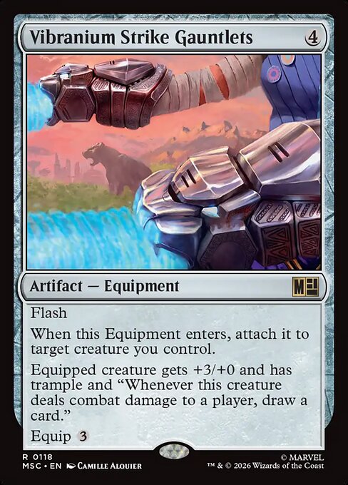 Vibranium Strike Gauntlets (msc-118)