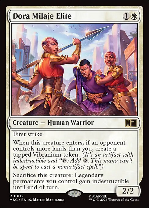 Dora Milaje Elite (msc-12)