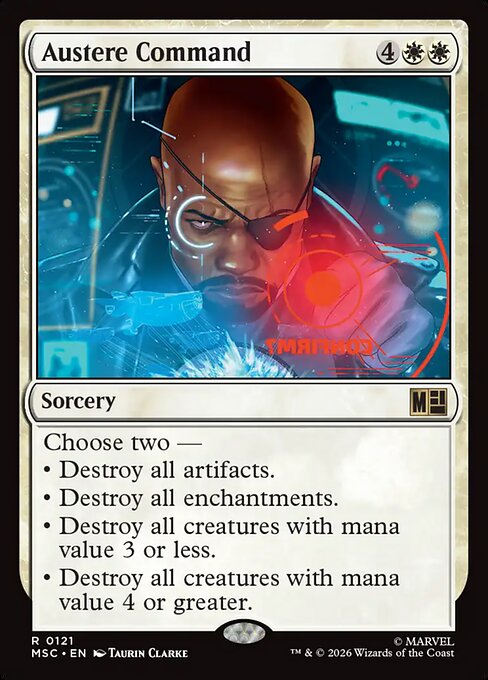 Austere Command (msc-121)