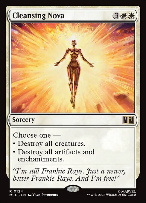 Cleansing Nova (msc-124)