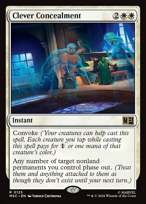 Clever Concealment (msc-125)