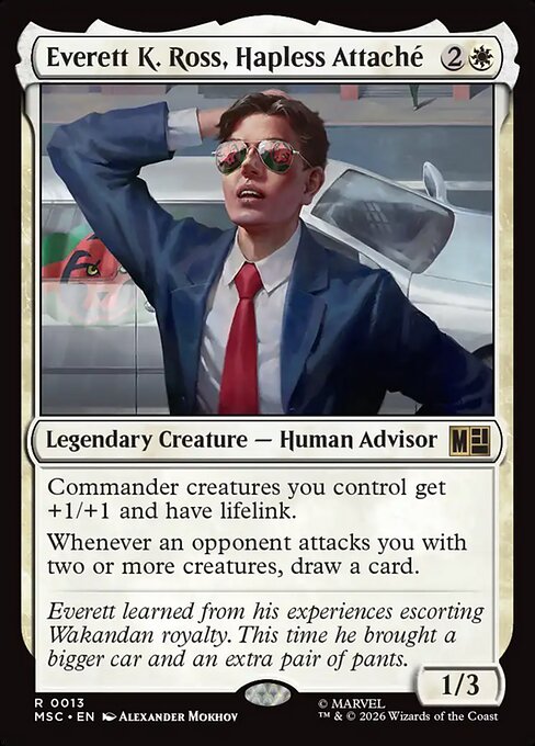 Everett K. Ross, Hapless Attaché (msc-13)