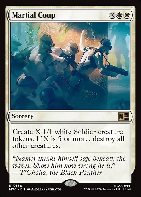 Martial Coup (msc-138)