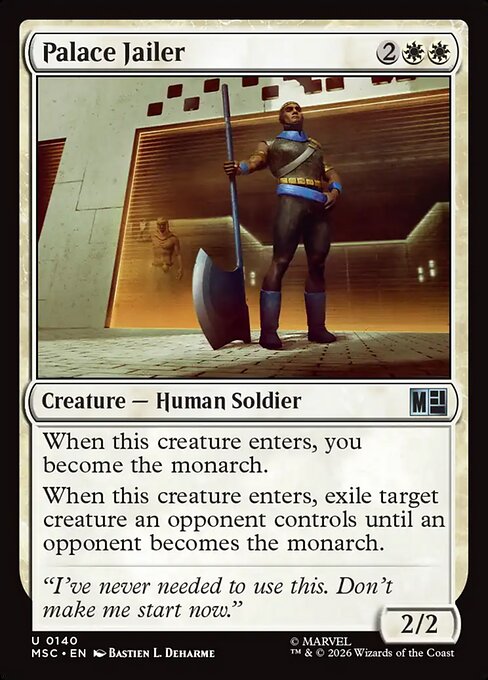 Palace Jailer (msc-140)