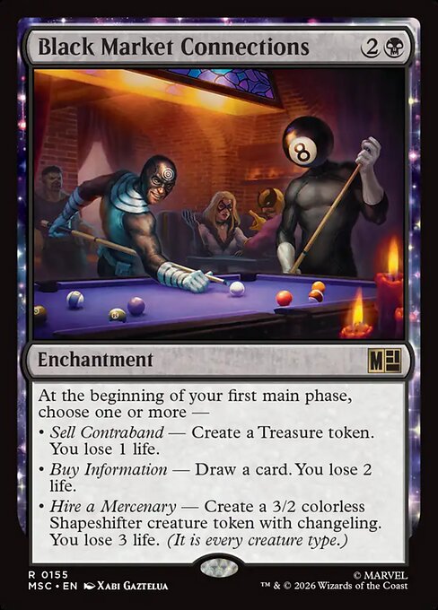 Black Market Connections (msc-155)