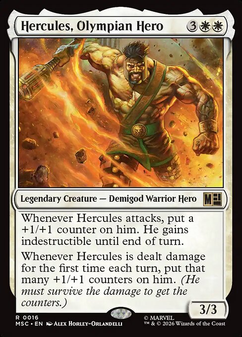 Hercules, Olympian Hero (msc-16)