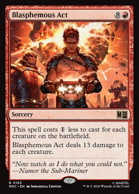 Blasphemous Act (msc-163)