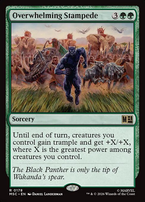 Overwhelming Stampede (msc-178)
