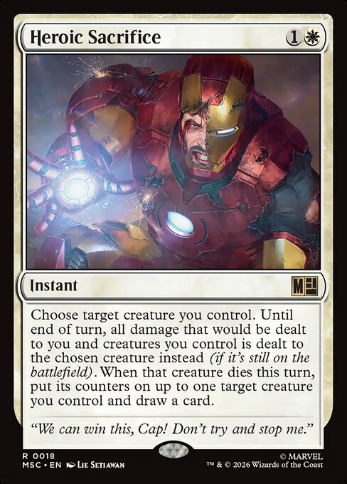 Heroic Sacrifice (msc-18)