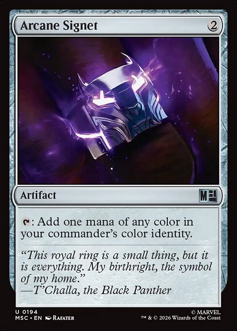 Arcane Signet (msc-194)