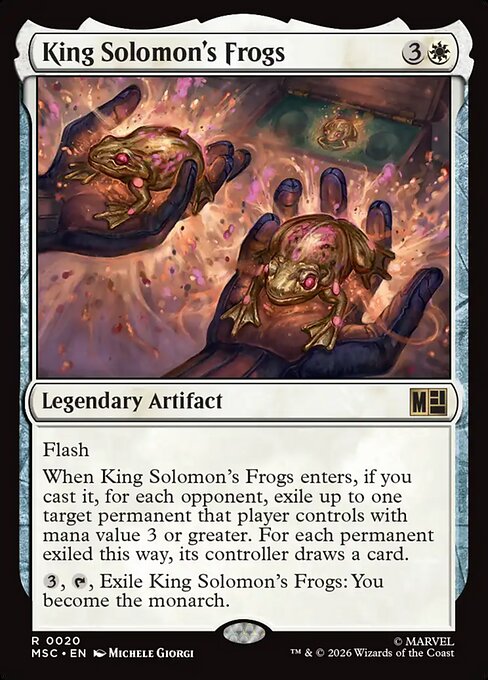King Solomon's Frogs (msc-20)