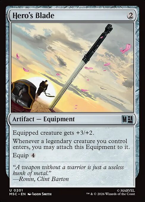 Hero's Blade (msc-201)