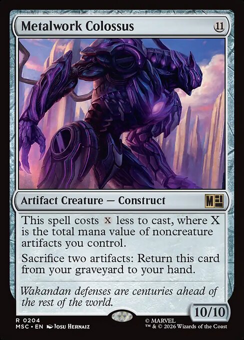 Metalwork Colossus (msc-204)