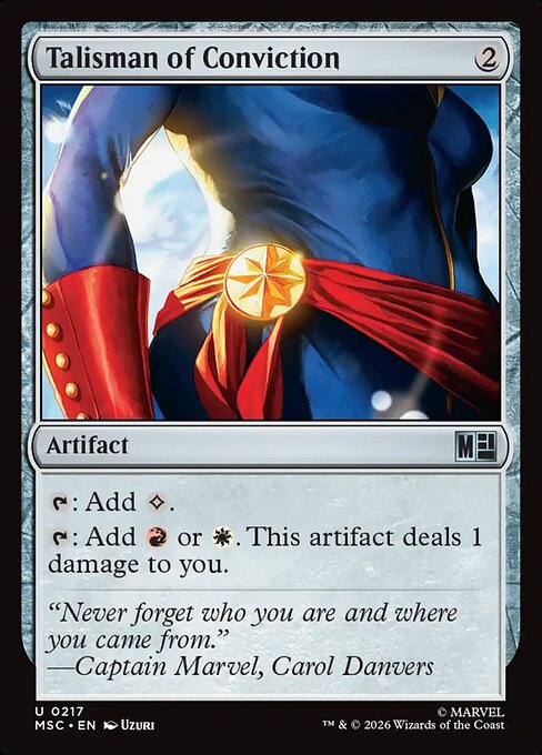 Talisman of Conviction (msc-217)