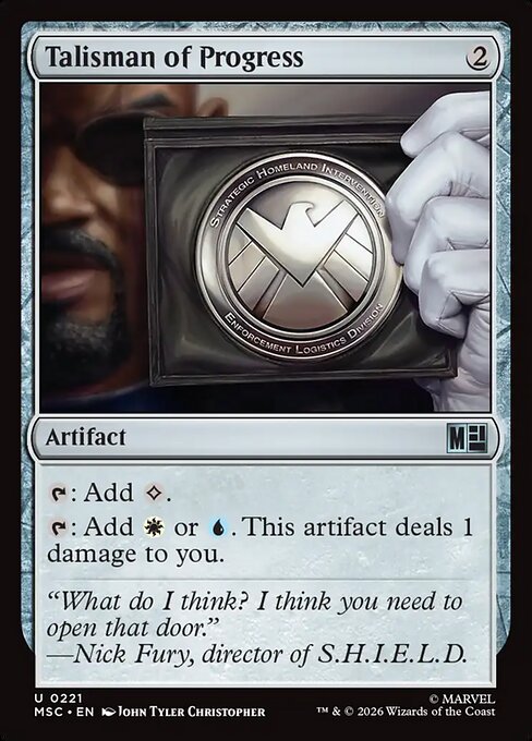 Talisman of Progress (msc-221)