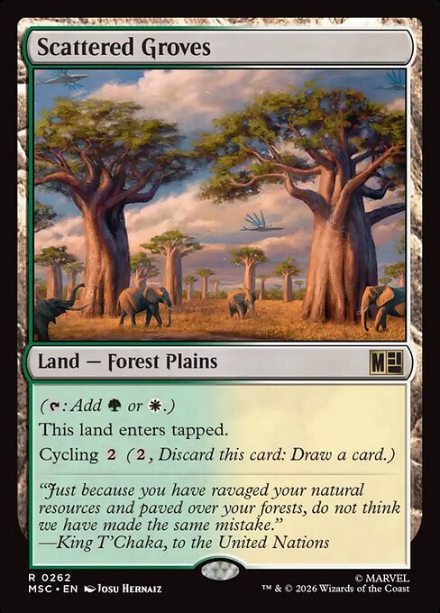 Scattered Groves (msc-262)