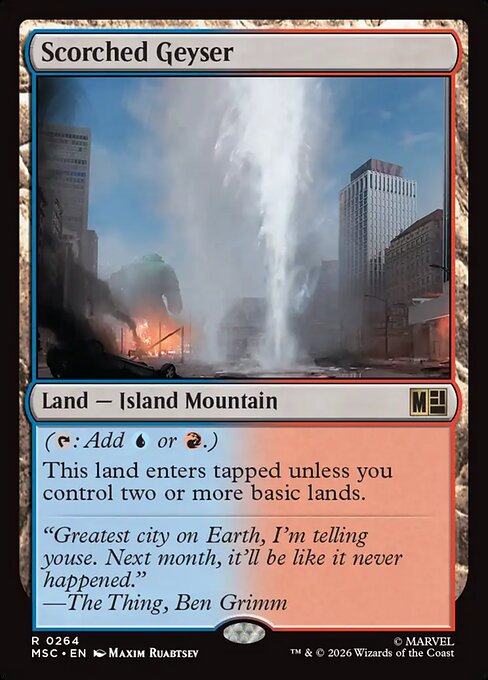 Scorched Geyser (msc-264)
