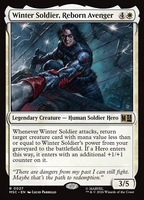 Winter Soldier, Reborn Avenger (msc-27)