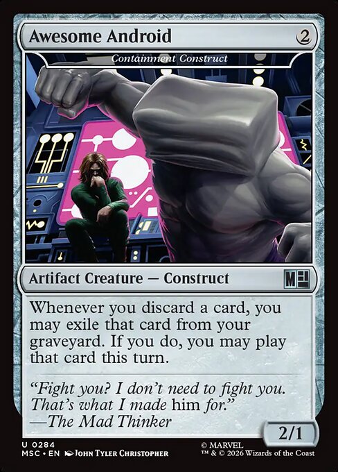 Containment Construct (msc-284)