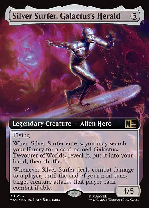 Silver Surfer, Galactus's Herald (msc-293)