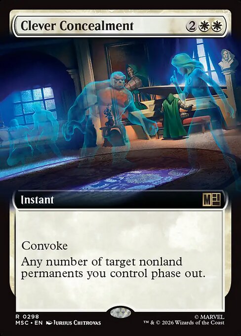 Clever Concealment (msc-298)