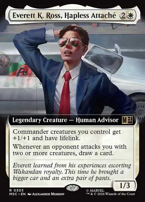 Everett K. Ross, Hapless Attaché (msc-303)